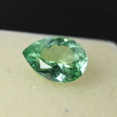 Royal Bluish Green Color 7.35 Carat Pear Cut Natural Sapphire Loose Gemstone CERTIFIED | Gift For Mother/ Sister | Best Stone On Price