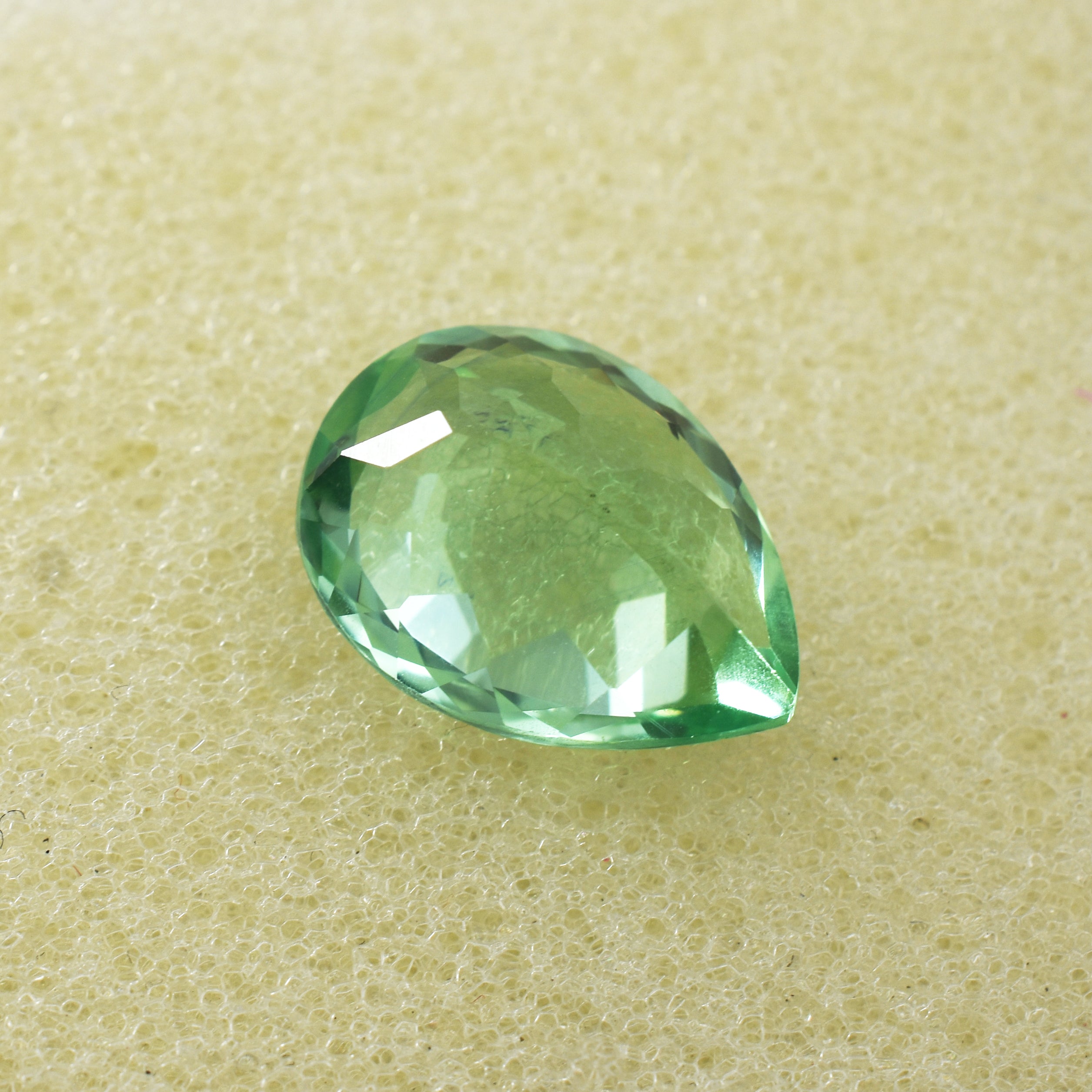 Royal Bluish Green Color 7.35 Carat Pear Cut Natural Sapphire Loose Gemstone CERTIFIED | Gift For Mother/ Sister | Best Stone On Price