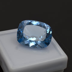 Beautiful Sapphire Pendant Size 14.75 Carat Natural Blue Sapphire Cushion Cut Certified Loose Gemstone