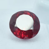 Most Beautiful Red Ruby 10.65 Carat Round Cut Rubies Red Natural Ruby Certified Loose Gemstone