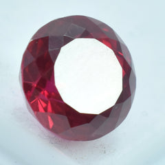 Red Ruby Round Cut 8.60 Carat Natural Ruby Certified Loose Gemstone From Burma Most Attractive Gemstone  Free Shipping