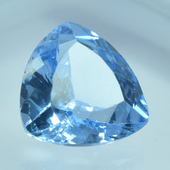 Natural Trillion Cut 5.35 Carat Blue Sapphire From Sri-Lanka Certified Loose Gemstone Sapphire Jewelry