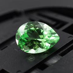 Natural Bluish Green Sapphire 5.90 Carat Pear Cut Montana Sapphire For Ring Making Loose Gemstone CERTIFIED