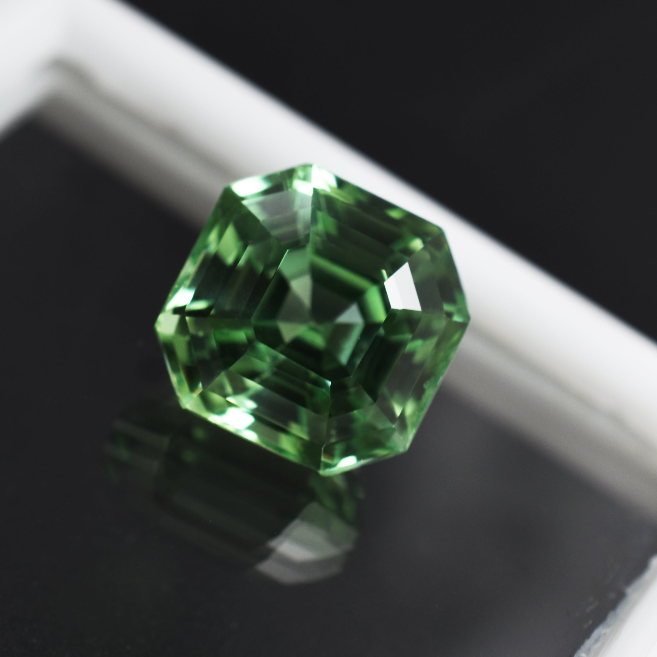 Square Cushion Cut 9.40 Carat Natural Sapphire Bluish Green Color Loose Gemstone CERTIFIED | Free Shipping Free Gift | Best Price