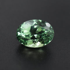 Best Offer !!! Natural Sapphire Bluish Green 10.95 Carat Oval Cut CERTIFIED Loose Gemstone