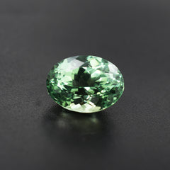 Best Offer !!! Natural Sapphire Bluish Green 10.95 Carat Oval Cut CERTIFIED Loose Gemstone