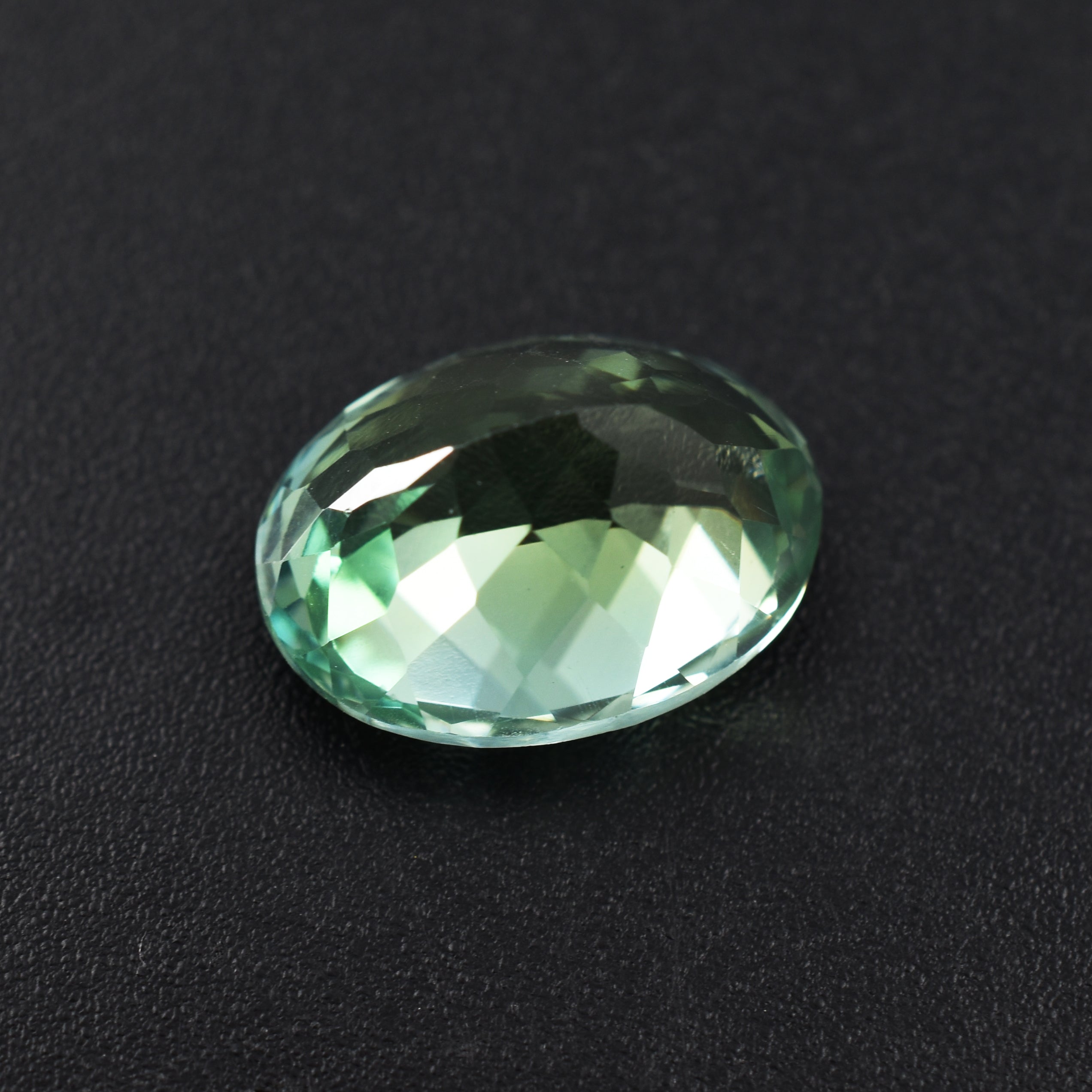 Best Offer !!! Natural Sapphire Bluish Green 10.95 Carat Oval Cut CERTIFIED Loose Gemstone