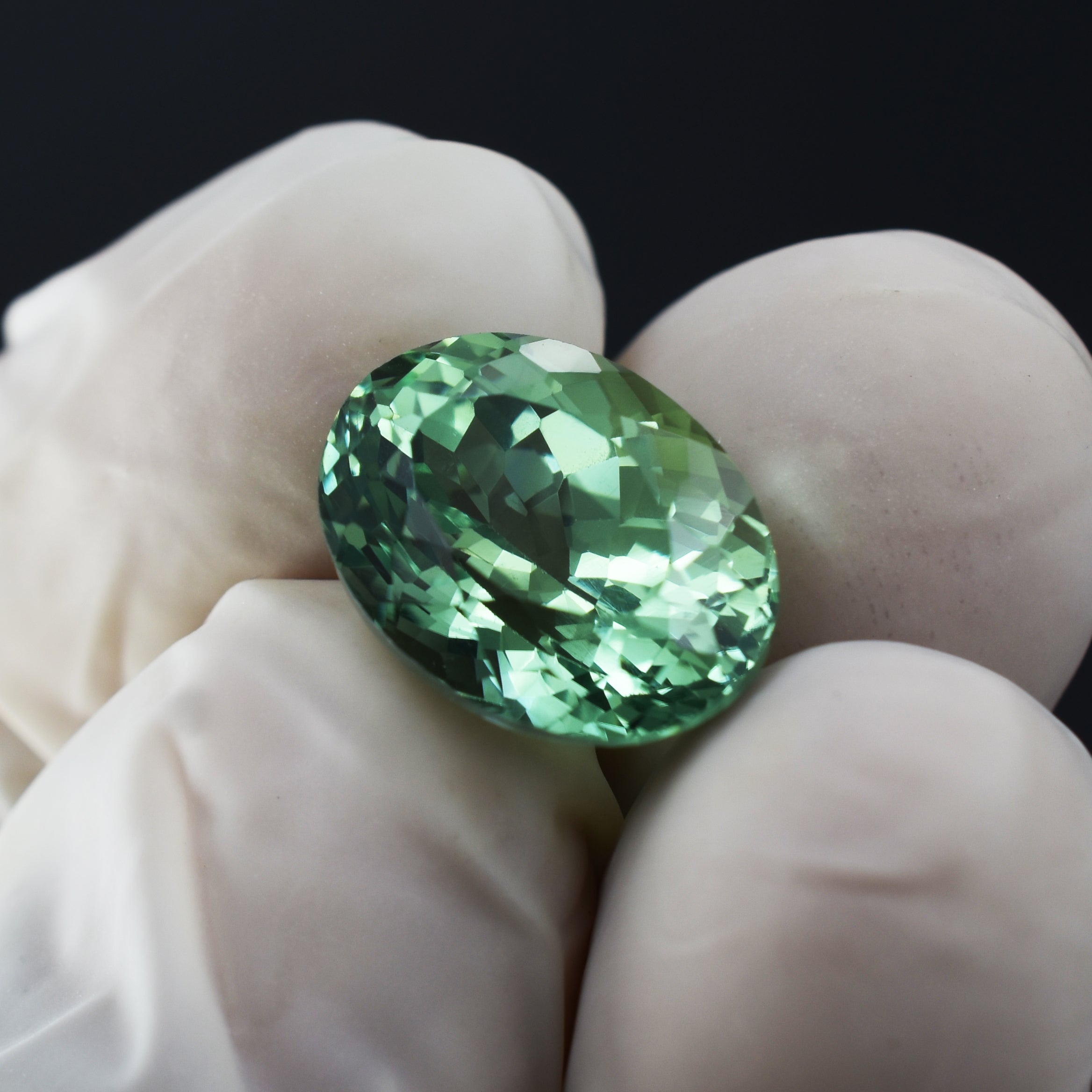 Best Offer !!! Natural Sapphire Bluish Green 10.95 Carat Oval Cut CERTIFIED Loose Gemstone