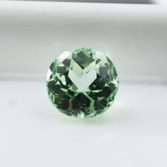 Certified Round Cut 7.54 Carat Natural Bluish Green Sapphire Loose Gemstone | Free Delivery Free Gift | Best Price