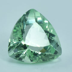 Montana Sapphire Trillion Cut Certified Natural 5.00 Carat Bluish Green Loose Gemstone