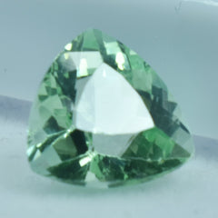 Montana Sapphire Trillion Cut Certified Natural 5.00 Carat Bluish Green Loose Gemstone