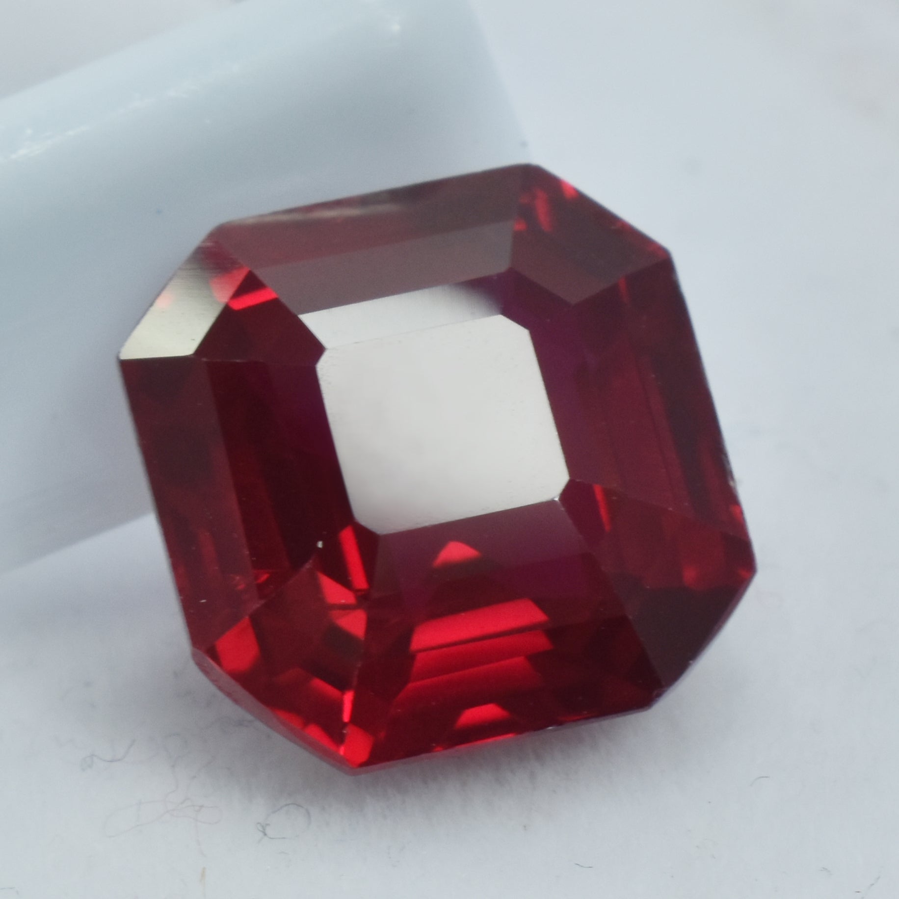 Wonderful Rubies Red 8.87 Carat Square Cut Natural Red Ruby Certified Loose Gemstone Best For Jewelry Making