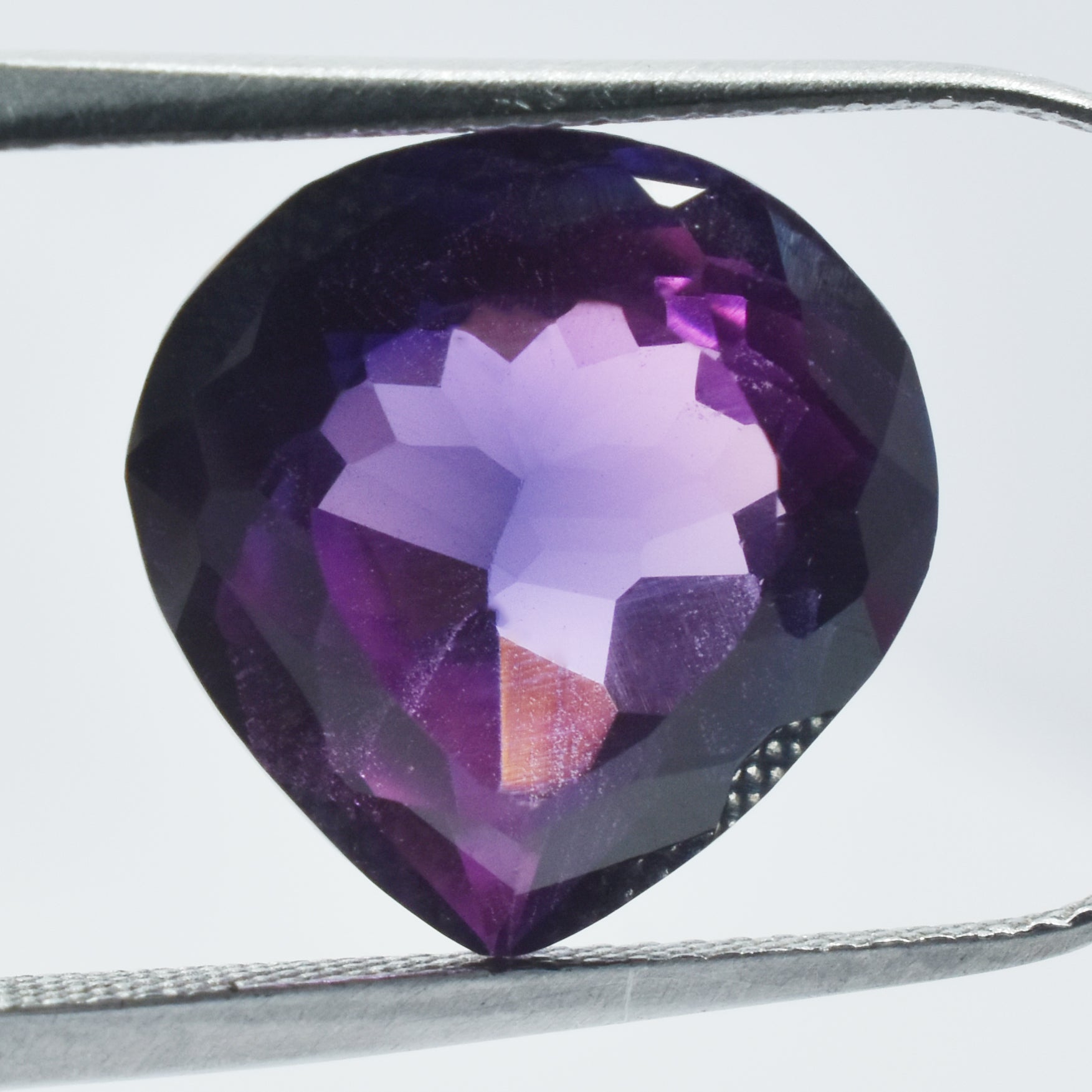 Winter's Best Offer !!! Certified Natural 8.32 Ct Pear Shape Purple Sapphire Color Change Loose Gemstone | Sapphire Bracelets | Free Delivery Free Gift