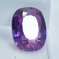 Tanzania's Best Tanzanite Gemstone 4.60 Carat Cushion Cut Natural Purple Tanzanite Certified Loose Gemstone