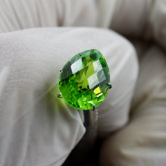 Amazing Sale Offer On Peridot 11.65 Carat Pear Cut Natural Green Peridot Loose Gemstone Certified