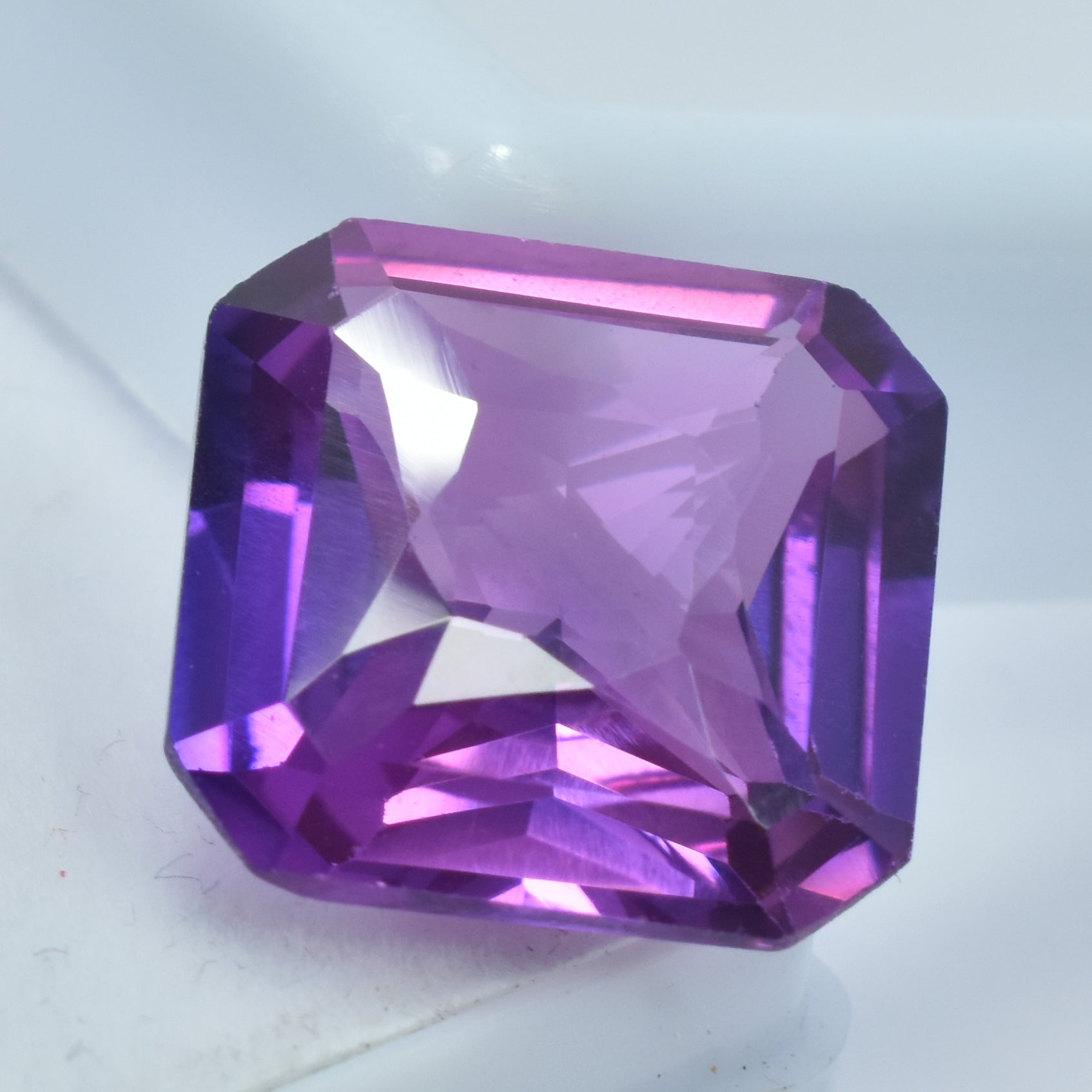 Exclusive Offer !!! Color Change Certified Purple Sapphire 10.32 Ct Square Cut Natural Sapphire For Jewelry Making Gem , Best Offer , Best Personalized Gift For Her / Him