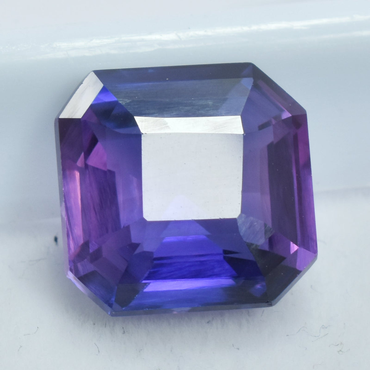 Beautiful Purple Sapphire Gem 9.65 Ct Natural Color Change Certified Loose Gemstone | Free Delivery Free Gift | Best Offer