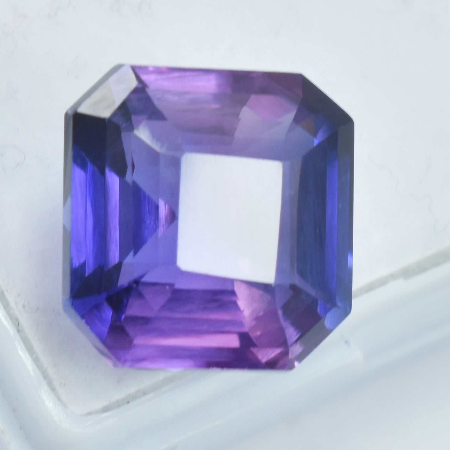 Beautiful Purple Sapphire Gem 9.65 Ct Natural Color Change Certified Loose Gemstone | Free Delivery Free Gift | Best Offer