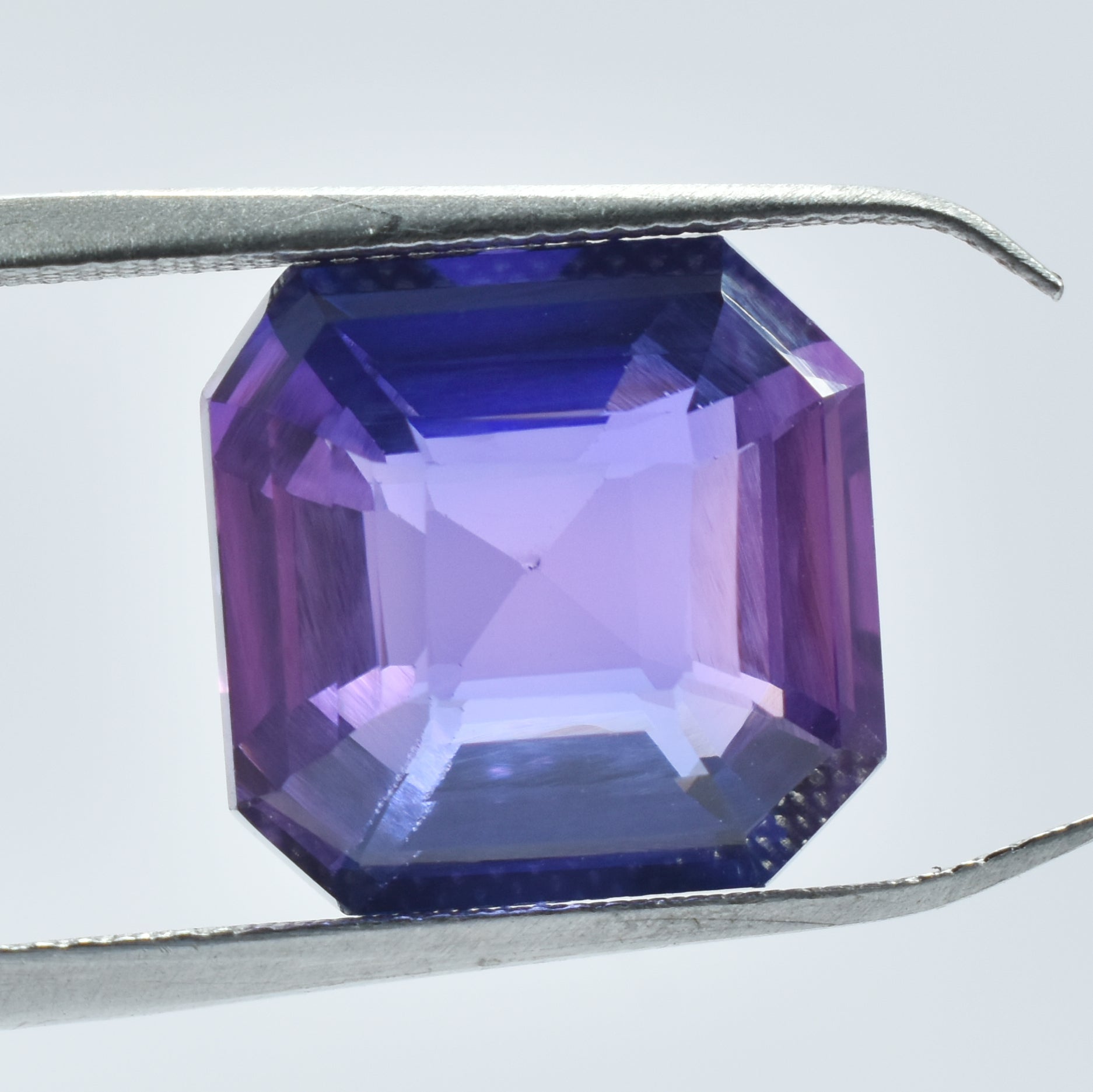 Beautiful Purple Sapphire Gem 9.65 Ct Natural Color Change Certified Loose Gemstone | Free Delivery Free Gift | Best Offer