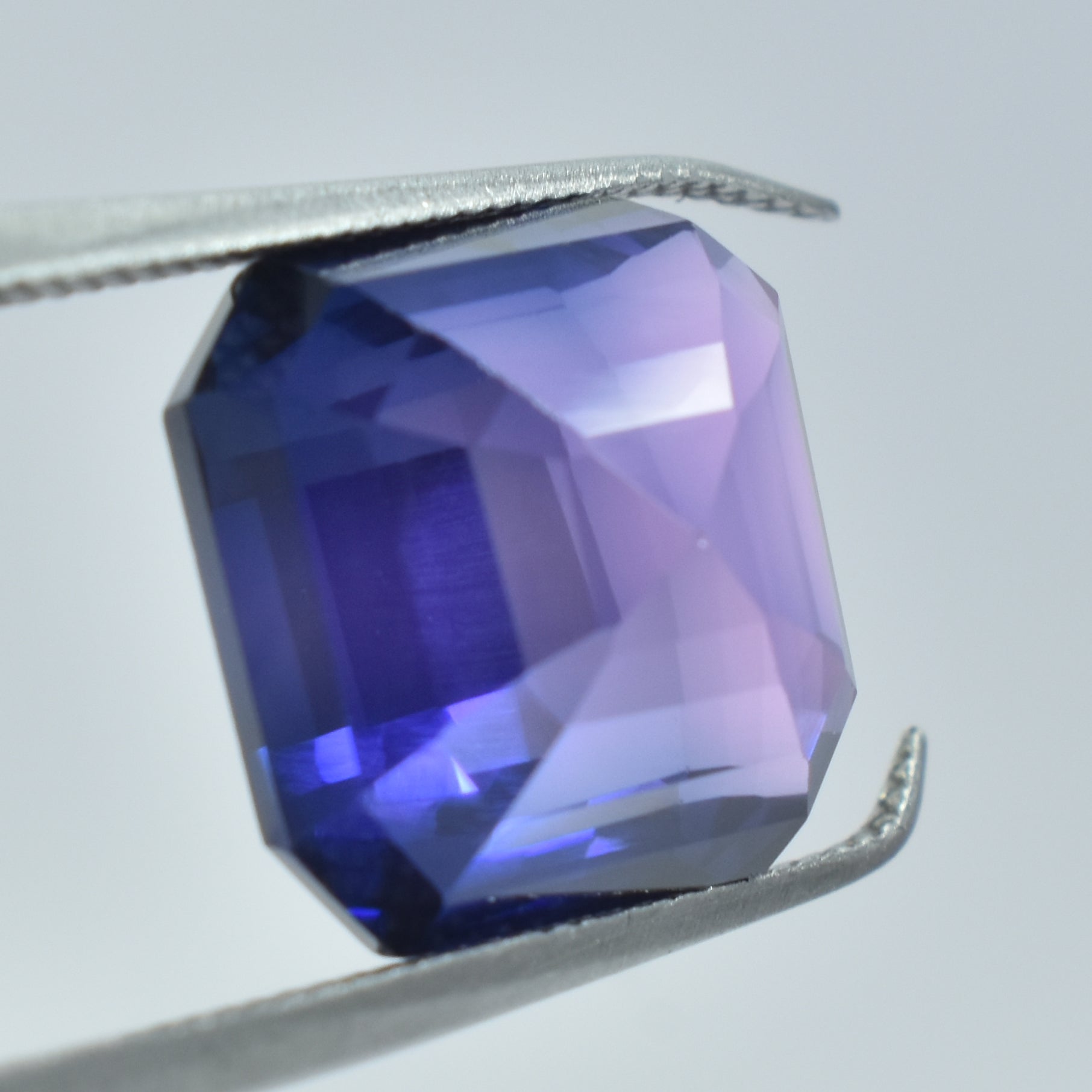 Beautiful Purple Sapphire Gem 9.65 Ct Natural Color Change Certified Loose Gemstone | Free Delivery Free Gift | Best Offer