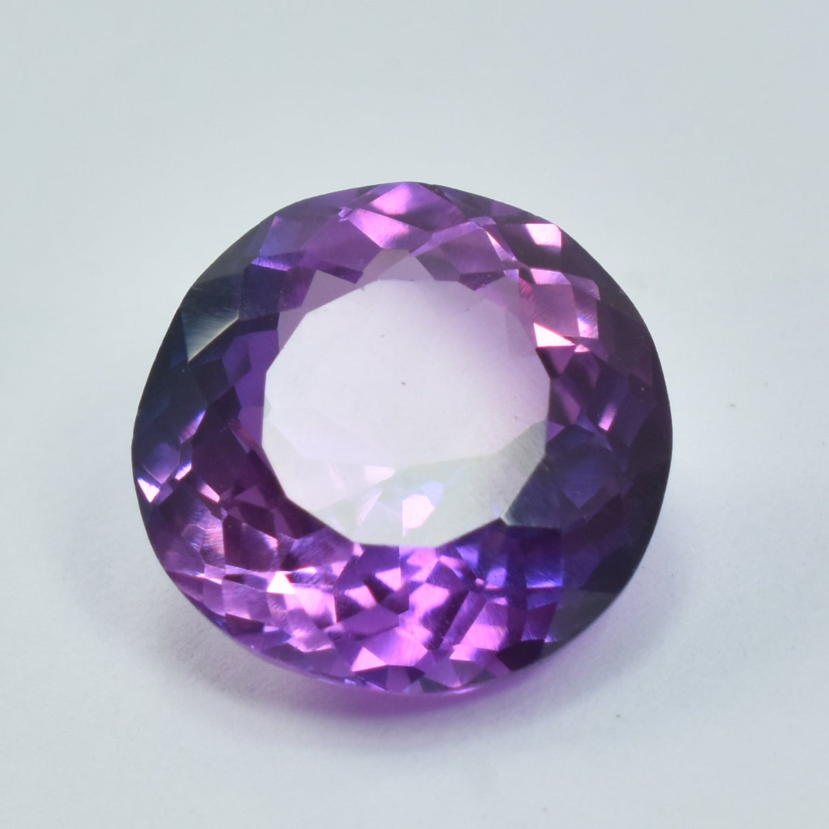 Round Cut Sapphire 10.52 Ct Glorious Color Change Top Quality Loose Gemstone Certified Natural Purple Sapphire ,Best For Exquisite Beauty & Symbolism , Wedding Gift