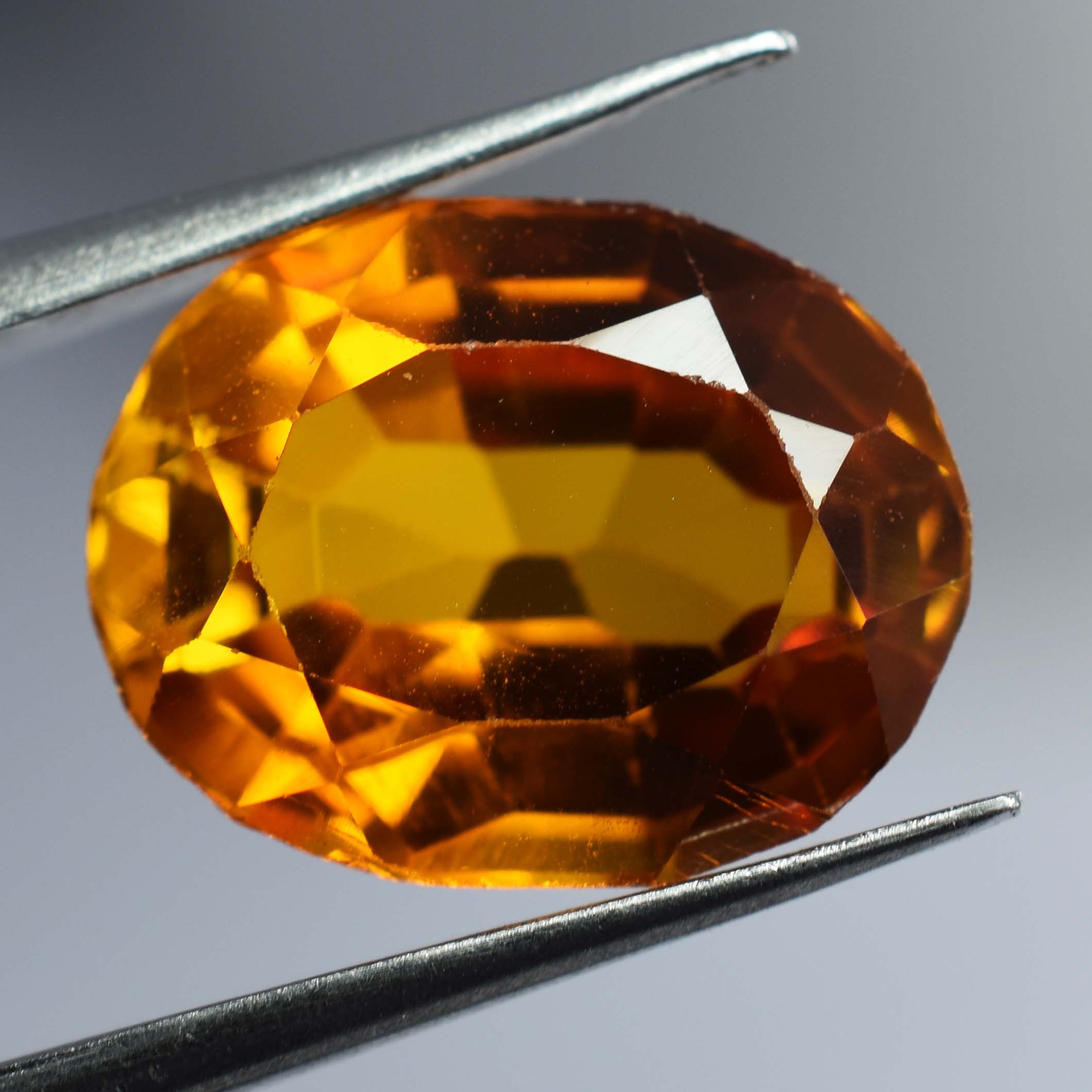 Natural Gemstone 6.84 Carat Orange Color Oval Cut Sapphire Loose Gemstone | Sapphire For Beautiful Jwelery | Best Offer