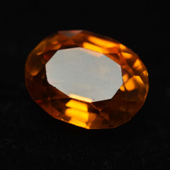 Natural Gemstone 6.84 Carat Orange Color Oval Cut Sapphire Loose Gemstone | Sapphire For Beautiful Jwelery | Best Offer