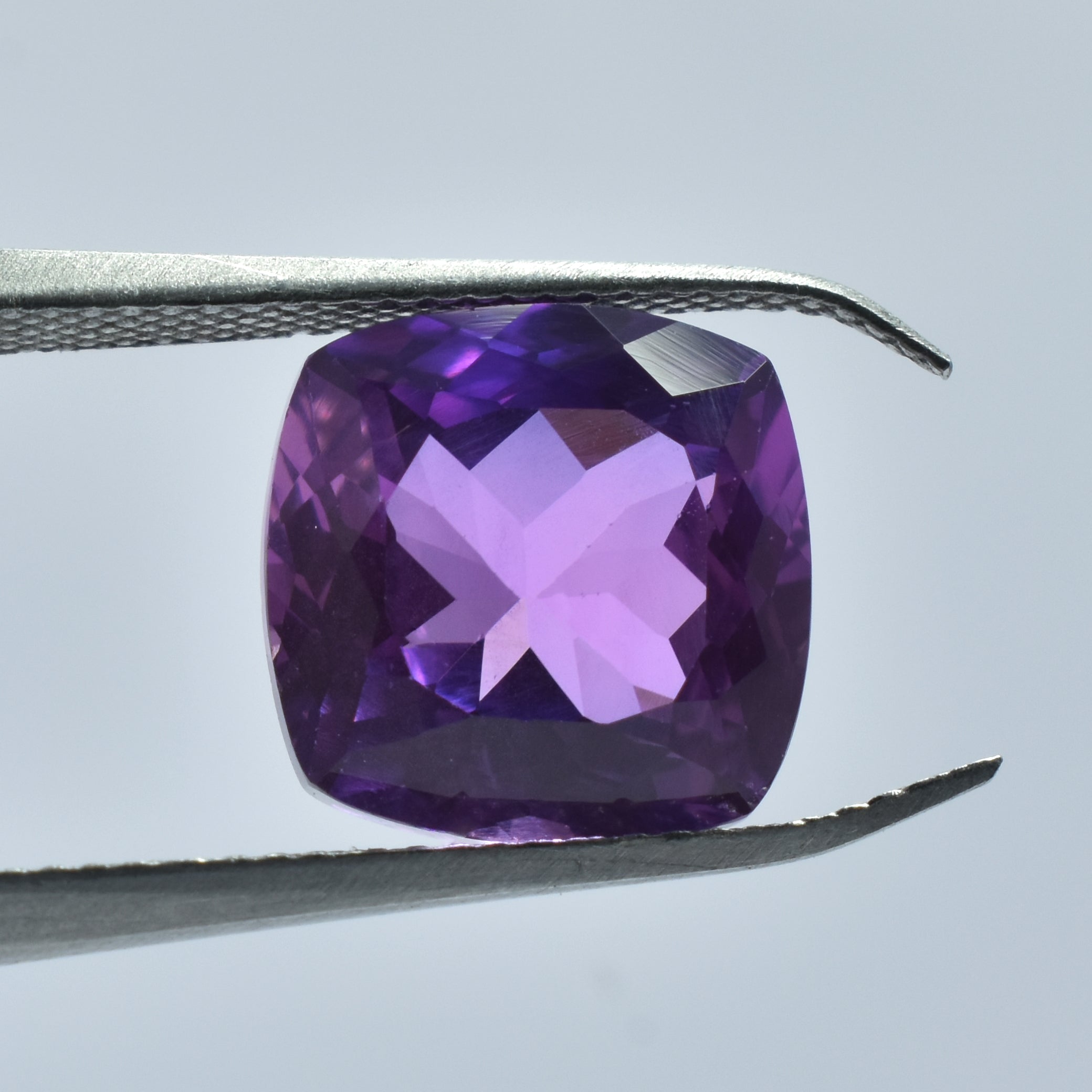 Grab For Purple Tanzanite 5.50 Carat Natural Square Cushion Shape Purple Tanzanite Certified Loose Gemstone December Birthstone