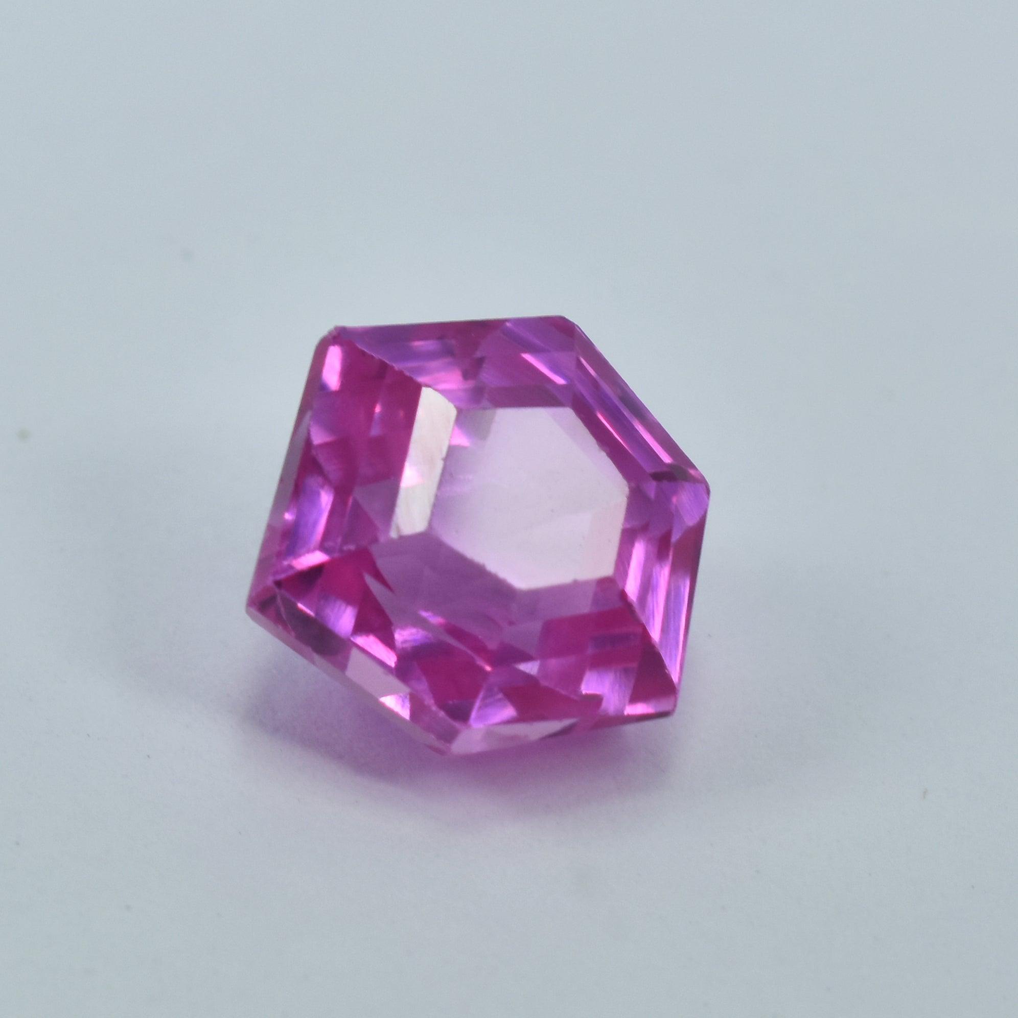 Perfect Pink Sapphire From Sri Lanka 4.70 Carat Fancy Shape Natural Pink Sapphire Certified Ring Size Loose Gemstone