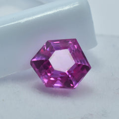 Perfect Pink Sapphire From Sri Lanka 4.70 Carat Fancy Shape Natural Pink Sapphire Certified Ring Size Loose Gemstone