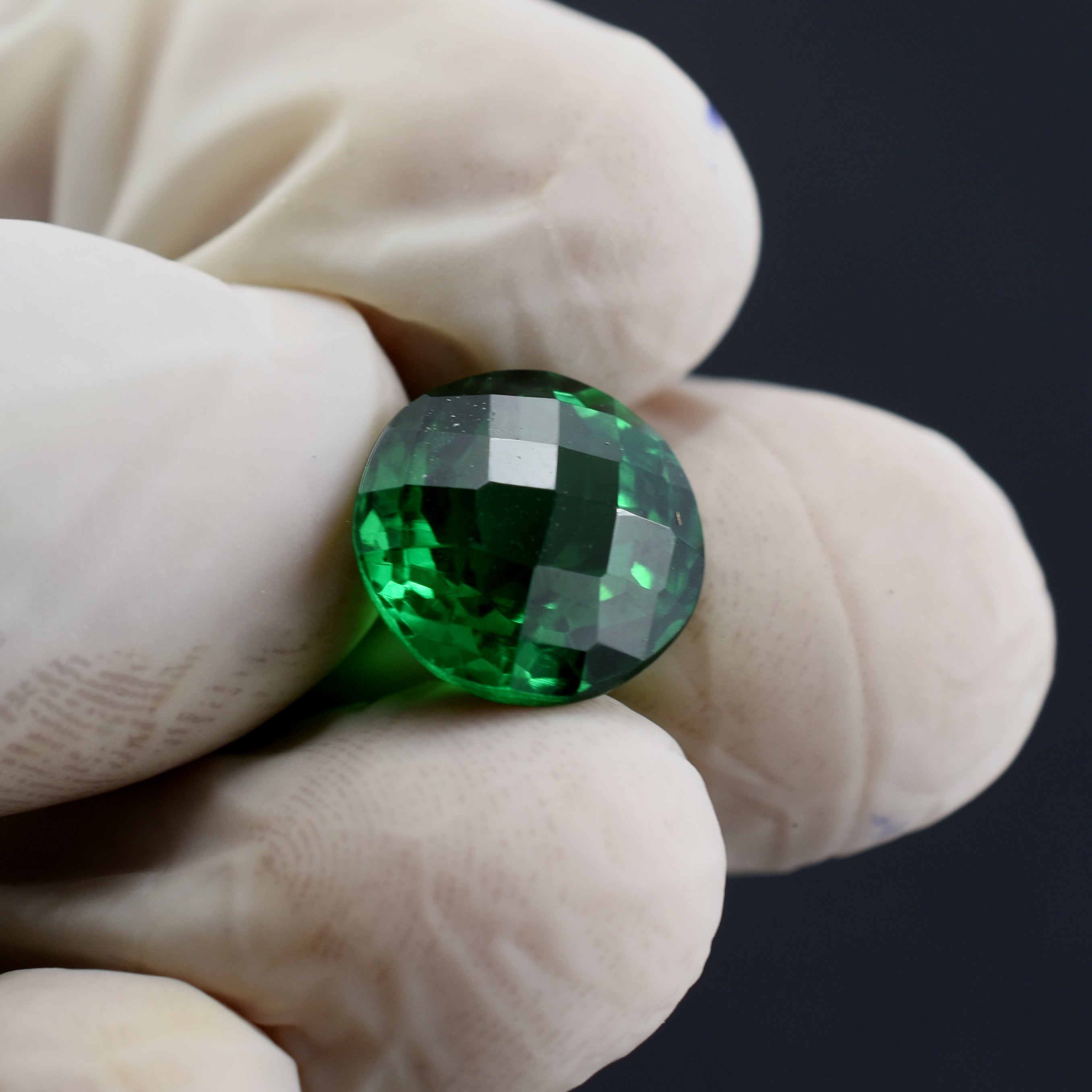 Brazilian Tsavorite Garnet 10.85 Carat Natural Green Garnet Certified Loose Gemstone | Garnet - Manifestation & Protection | Best Shopify Offer