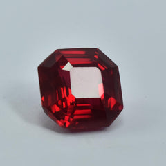 Mind Blowing Natural Ruby 9.65 Carat Square Shape Natural Certified Pigeon Red Ruby Loose Gemstone