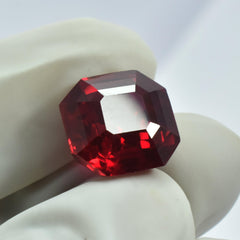 Mind Blowing Natural Ruby 9.65 Carat Square Shape Natural Certified Pigeon Red Ruby Loose Gemstone