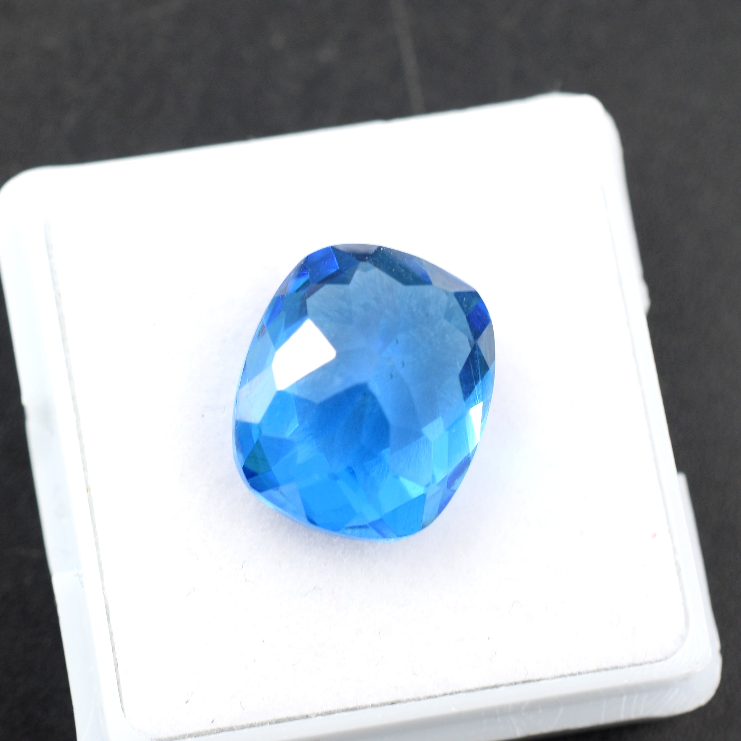 Best Sale Offer !! Gift For Her/ Him !! 11.65 Carat Cushion Cut Natural Blue Sapphire Loose Gemstone Certified