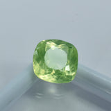 Sri Lanka Sapphire 8.00 Carat Square Cushion Cut Natural Bluish Green Sapphire Certified Loose Gemstone Increase Positive Energy