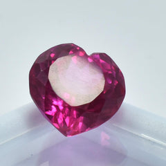 Mind Blowing Pink Ruby 10.05 Carat Heart Shape Natural Certified Ruby Loose Gemstone Pinkies Ruby July Birthstone