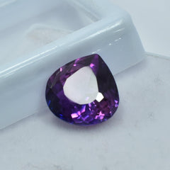 Natural Tanzanite 7.20 Carat Pear Shape Purple Tanzanite Natural Certified Loose Gemstone Best Jewelry Making Gem