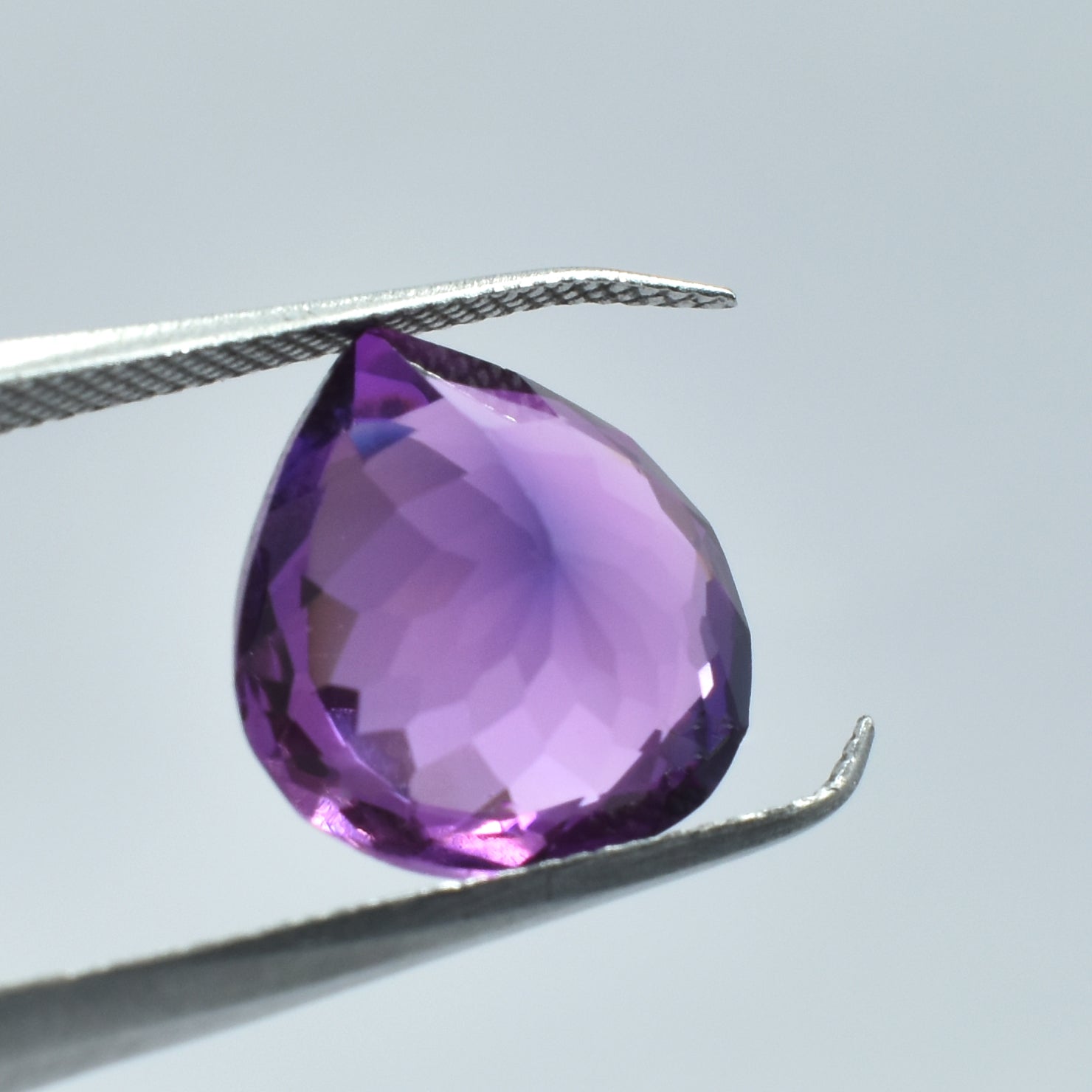 "Outstanding Offer" Pear Shape 10.56 Carat Color Change Purple Sapphire Natural Certified Loose Gemstone | Free Delivery Free Gift | Best Offer