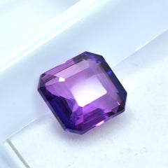 Purple Tanzanite 5.75 Carat Square Shape Natural Certified Loose Gemstone Best For Spiritual Growth