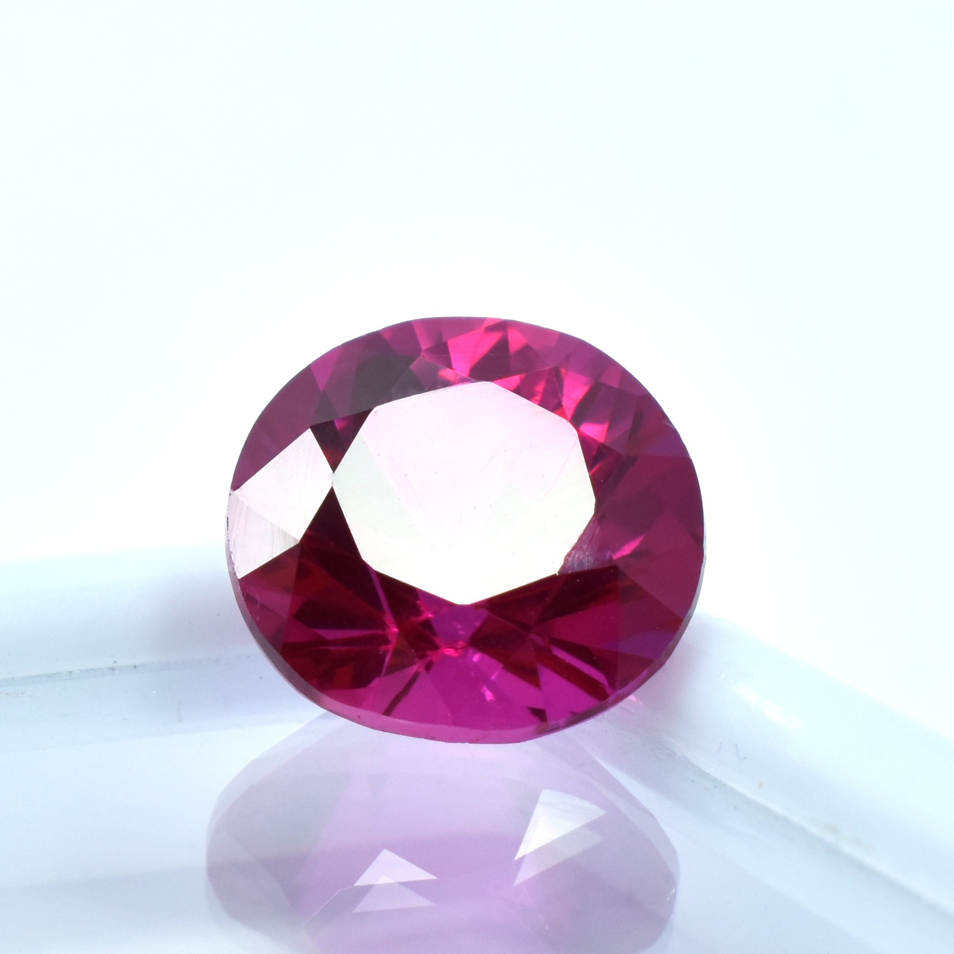 Mozambique Pink Ruby Round Shape Certified Flawless Pink Ruby 5.75 Carat Loose Gemstone Best Use For Healing And Spiritual Qualities