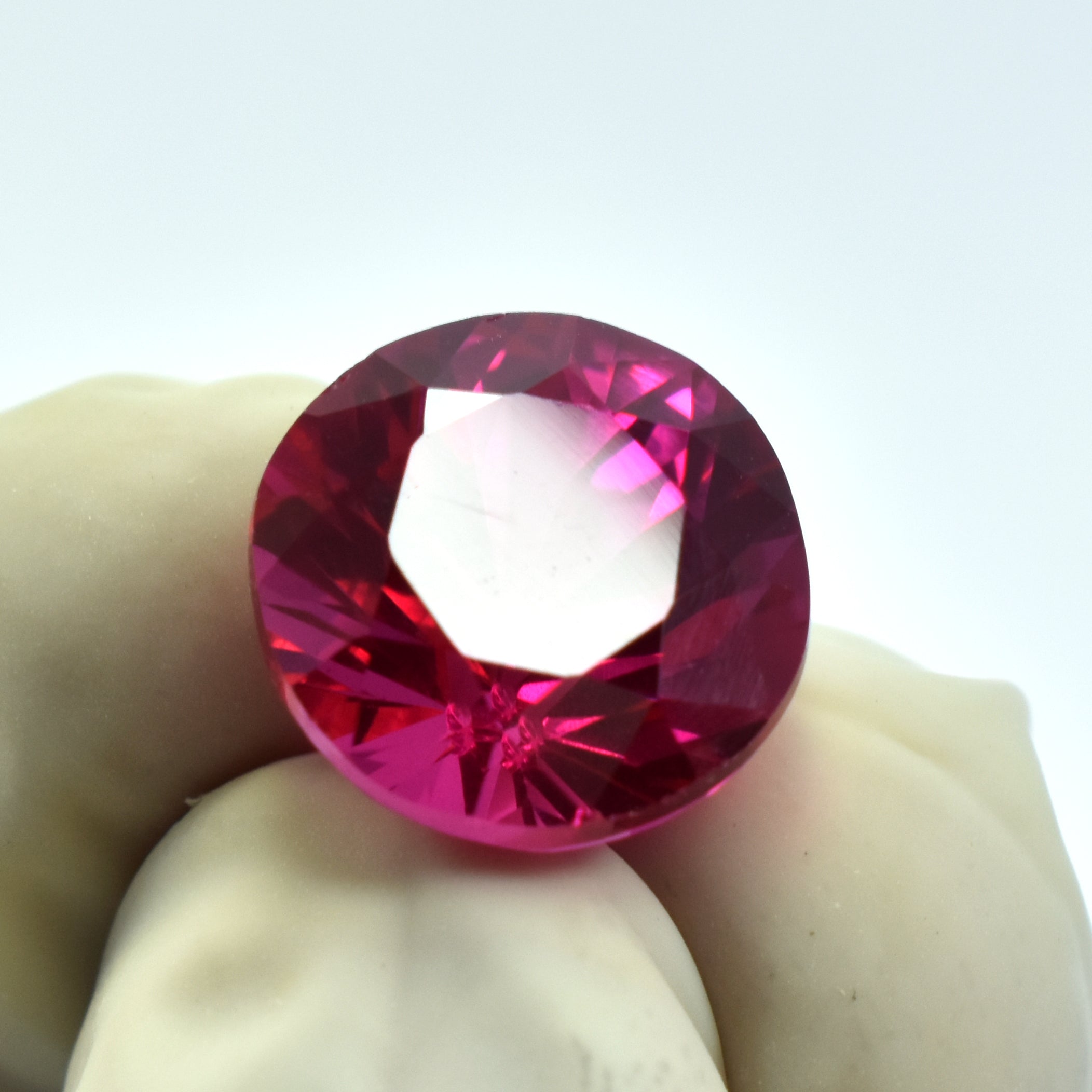 Mozambique Pink Ruby Round Shape Certified Flawless Pink Ruby 5.75 Carat Loose Gemstone Best Use For Healing And Spiritual Qualities