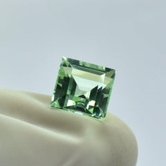 Hurry Up For Natural Bluish Green Sapphire 2.95 Carat Square Cut Montana Sapphire Natural Certified Gemstone