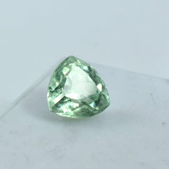 Natural 3.20 Carat Trillion Shape Bluish Green Montana Sapphire Certified Loose Gemstone Symbolism Sapphire Gemstone