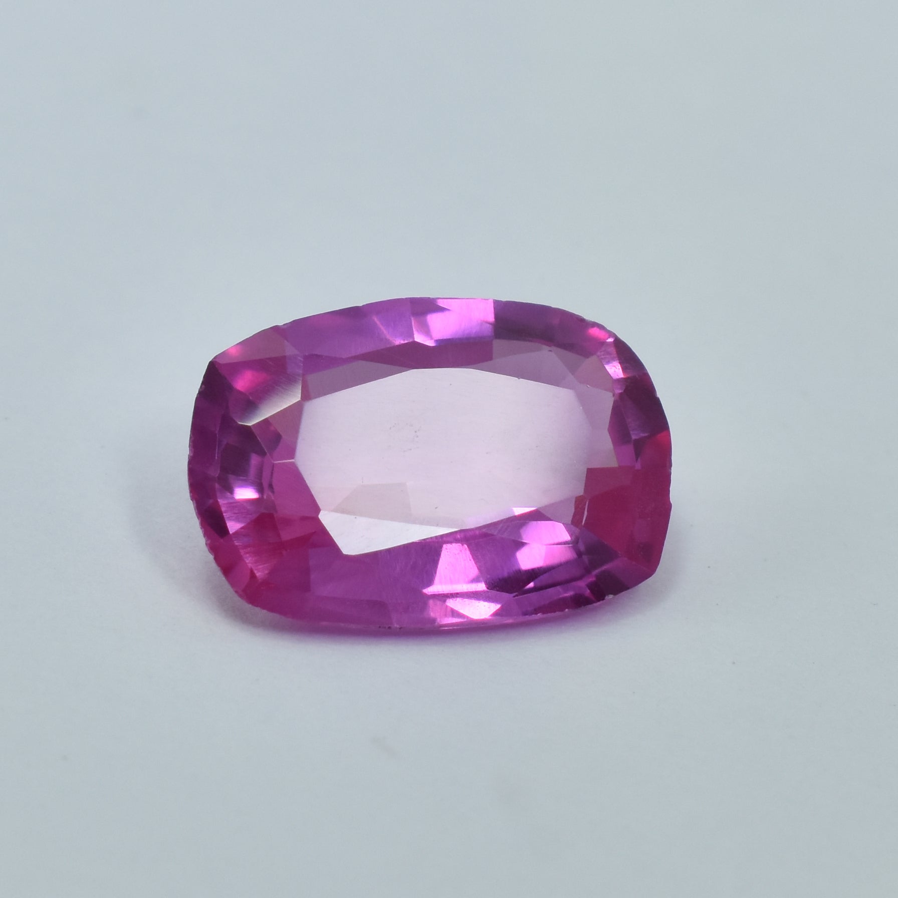 Sapphire From Sri Lanka 5.50 Carat Cushion Shape Pink Ceylon Sapphire Natural Certified  Pink Sapphire Properties Loose Gemstone