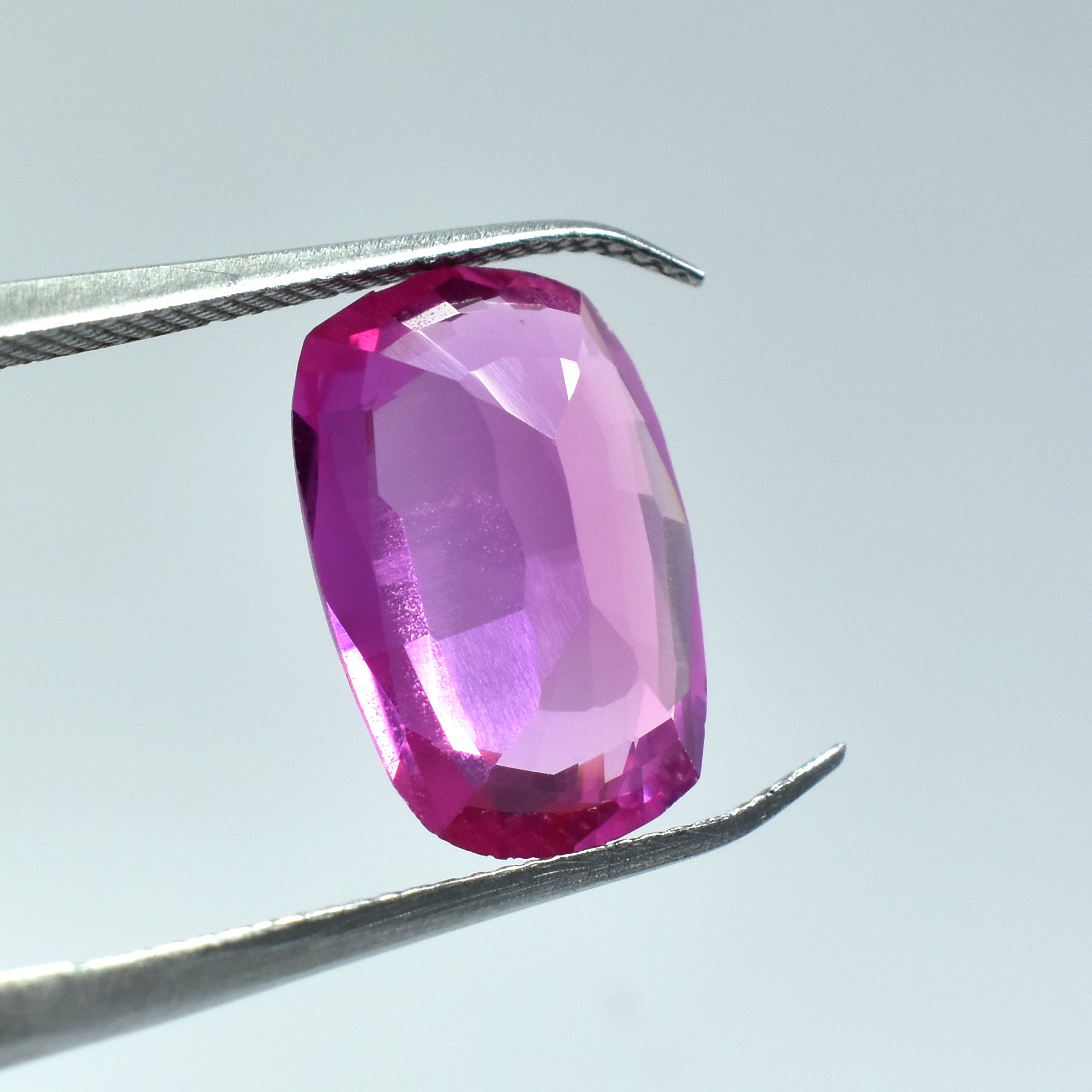 Sapphire From Sri Lanka 5.50 Carat Cushion Shape Pink Ceylon Sapphire Natural Certified  Pink Sapphire Properties Loose Gemstone