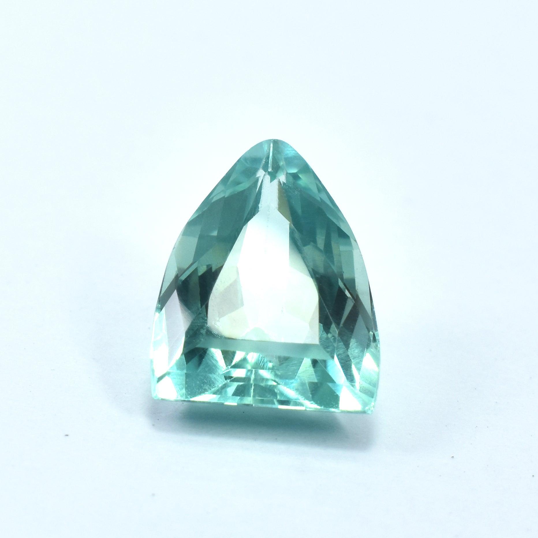 Natural Montana Sapphire 8.00 Carat Fancy Shape Bluish Green Montana Sapphire Natural Certified Gemstone Best For Aesthetic Appeal