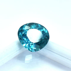 Sri Lanka Sapphire Natural 6.05 Carat Pear Shape Bluish Green Montana Sapphire Natural Certified Gemstone