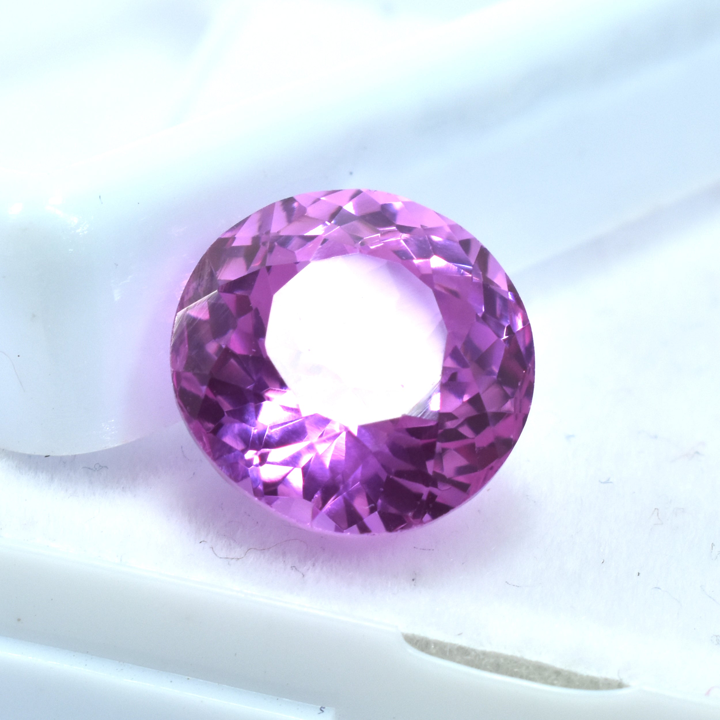 Amazing Sri Lanka Sapphire Pink Ceylon Sapphire 10.20 Carat Round Shape Natural Certified Pink Sapphire Loose Gemstone Best For Protection