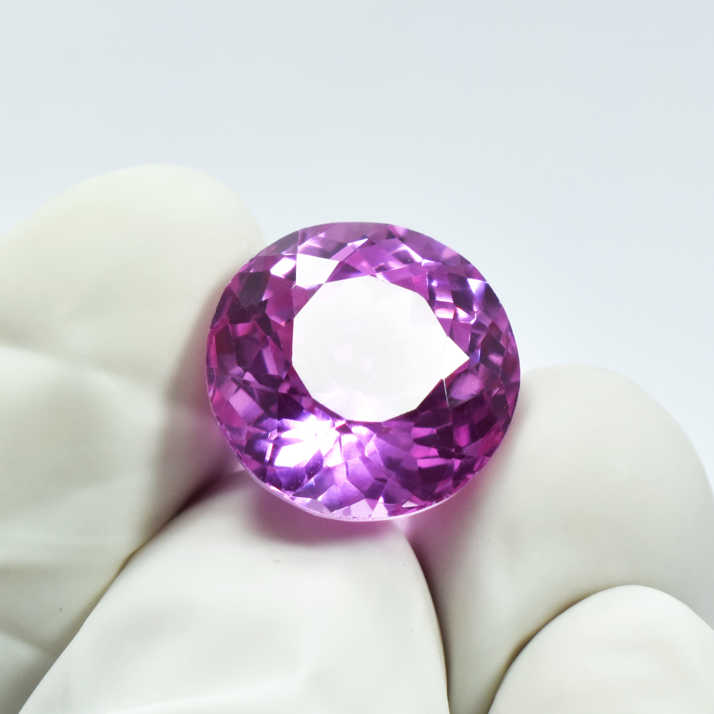 Amazing Sri Lanka Sapphire Pink Ceylon Sapphire 10.20 Carat Round Shape Natural Certified Pink Sapphire Loose Gemstone Best For Protection