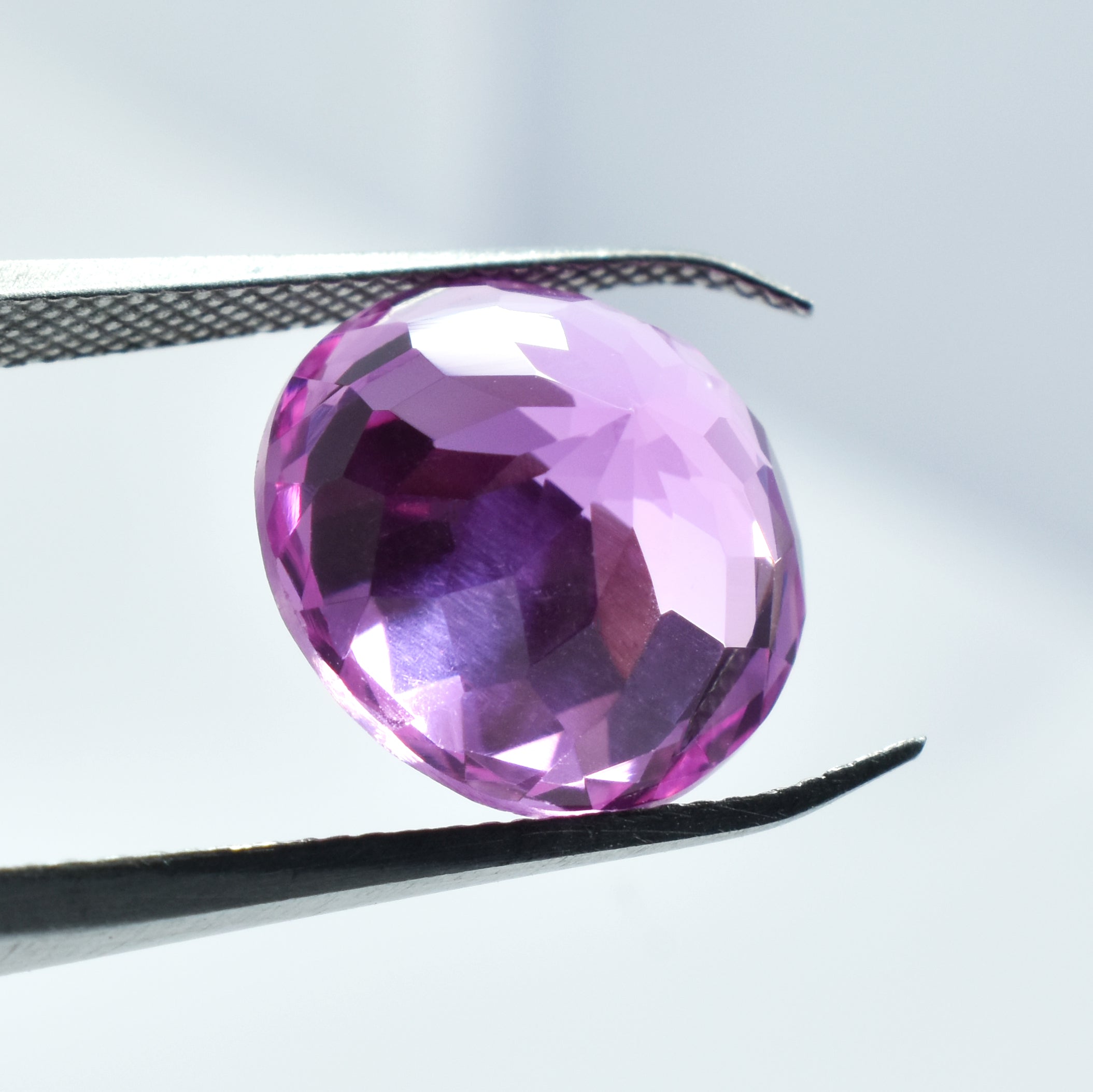 Amazing Sri Lanka Sapphire Pink Ceylon Sapphire 10.20 Carat Round Shape Natural Certified Pink Sapphire Loose Gemstone Best For Protection